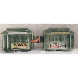 Vintage Jim Beam Powell & Mason San Francisco Trolley Whiskey Decanter 4/5 Qt. L